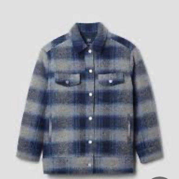 GAP Wool Relaxed Shirt Jacket. BNWT - Picture 1 of 5